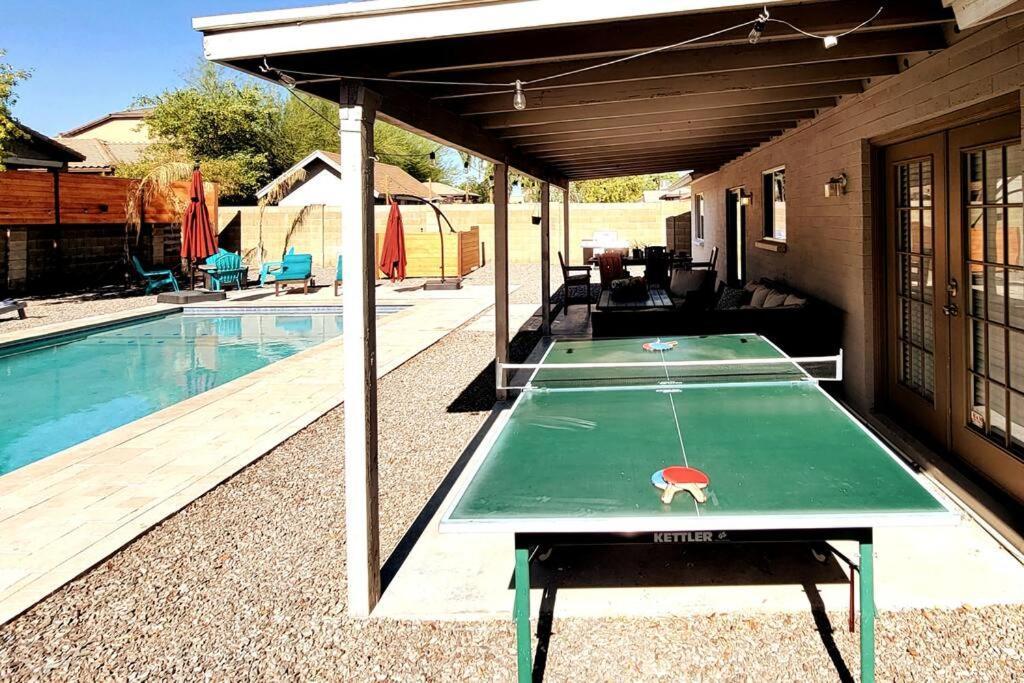 Mesa Oasis Private Pool Spacious! 10+ Guests 7 Beds New, Great Location! Eksteriør billede